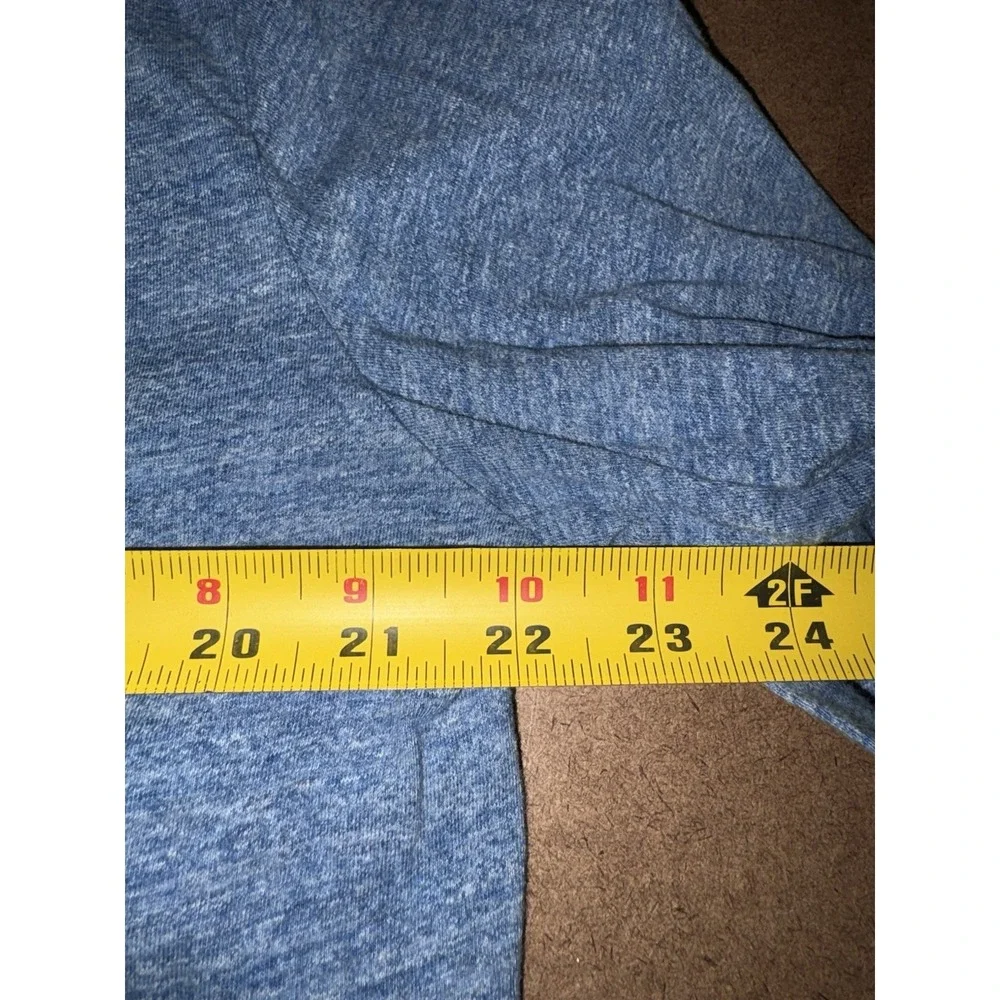 POLO RALPH LAUREN Blue Long Sleeve V Neck‎ Shirt XL Classic Pony